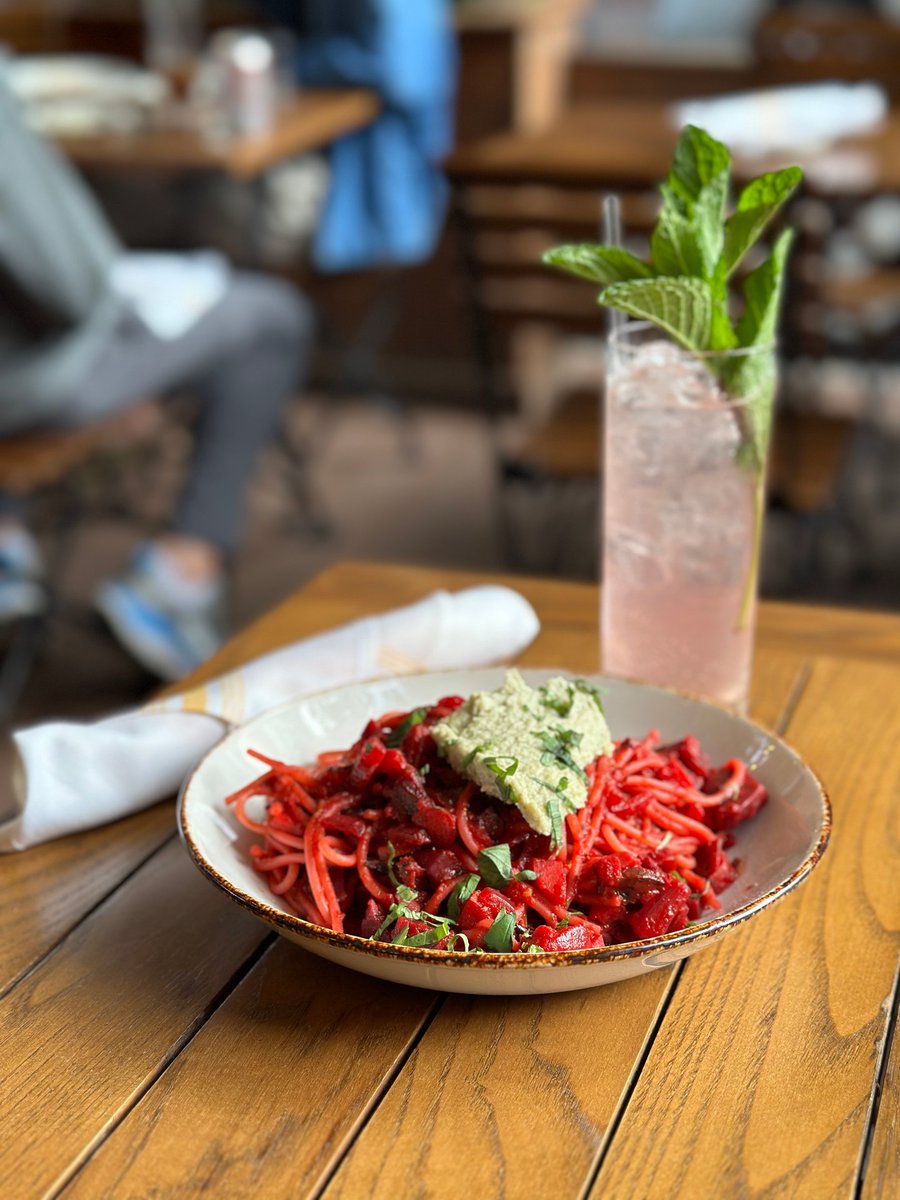 Customers are loving our NEW ✨Beet Bolognese with Basil Cashew Cream (Vegan)✨ Come in for dinner this weekend and get 20% off to celebrate our 20th birthday!

 southendbuttery.com/reservations