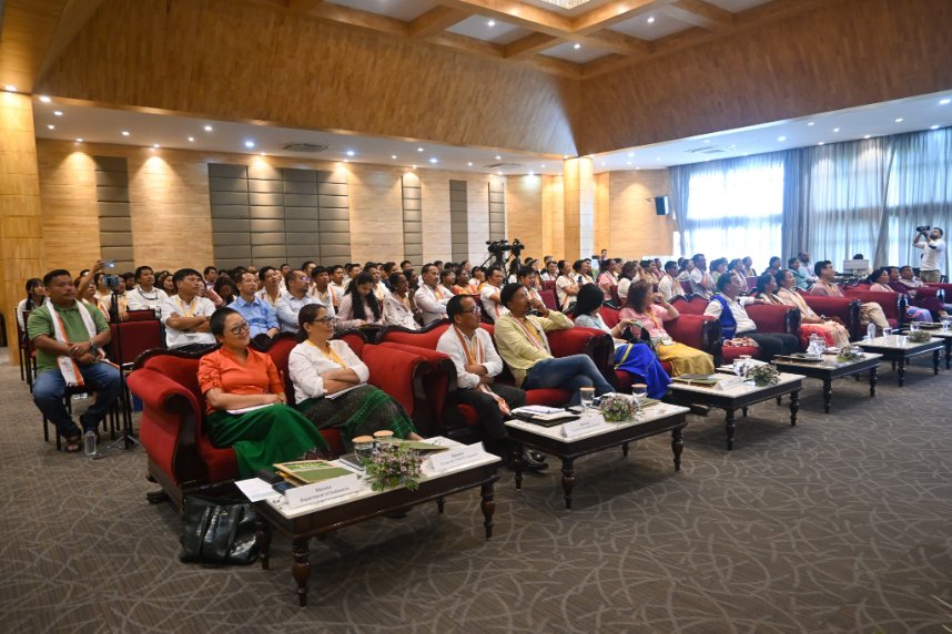OjingBJP's tweet photo. Today, I had the pleasure of attending the State Level Orientation program on the PRI-CBO Convergence Project for all 25 blocks and 14 districts, expertly organized by ArSRLM at the State Banquet Hall, Itanagar. I emphasized the importance of the convergence of PRIs, Line Departments, and CBOs for the benefit of all. 

I extend my sincere gratitude to the Secretary RD & PR, Joint Secretary, National Resource Organization Kadambashree, HODs, Director Panchayati Raj, PRIs, SHGs, and ArSRLM staff for their active participation.