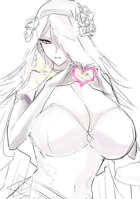 ウェディング様デカパイなのですき 