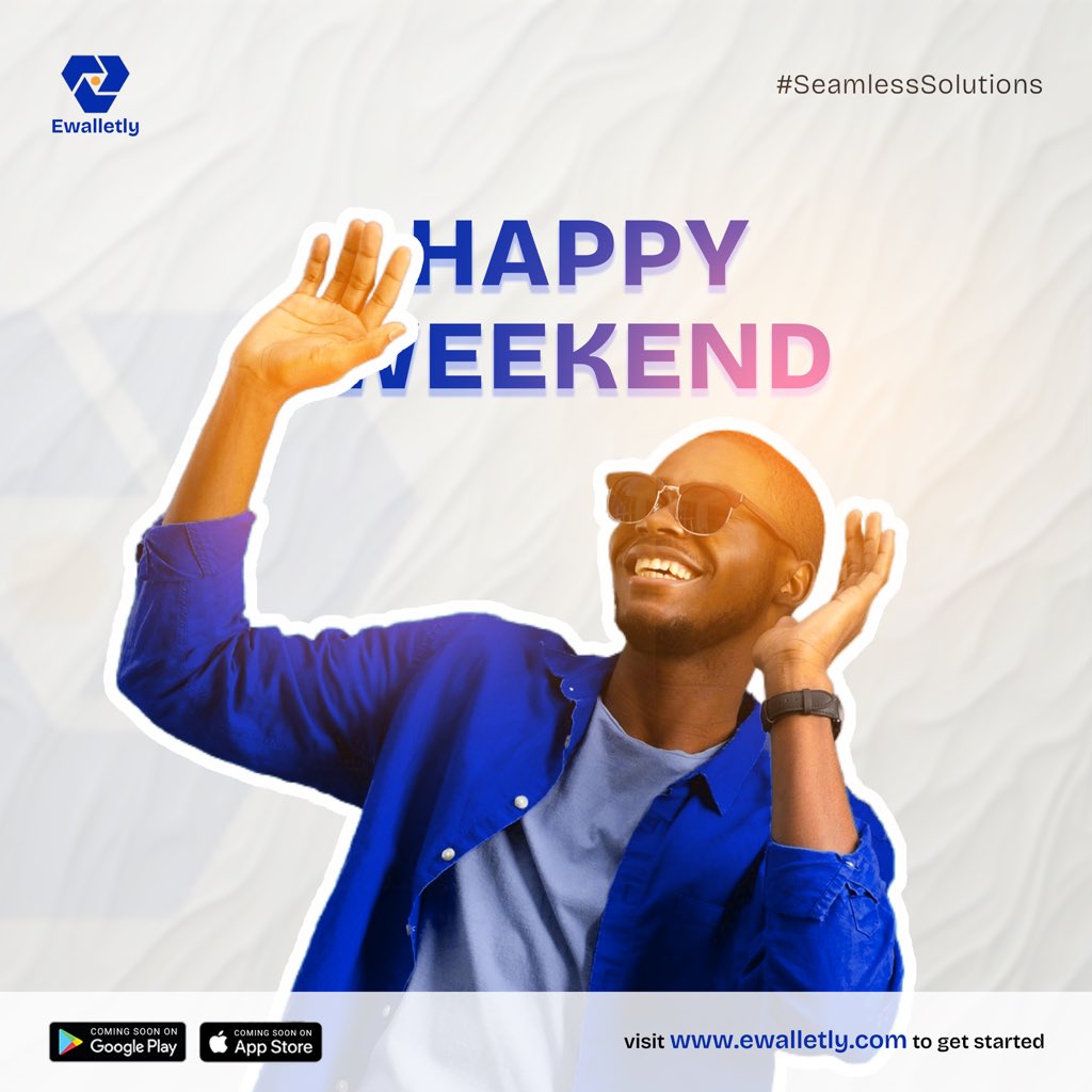 Ewalletly's tweet image. Kick off your weekend with seamless solutions! 🎉 Join our waitlist now and be the first to experience Ewalletly. Happy Weekend!

#SeamlessSolutions #JoinOurWaitlist