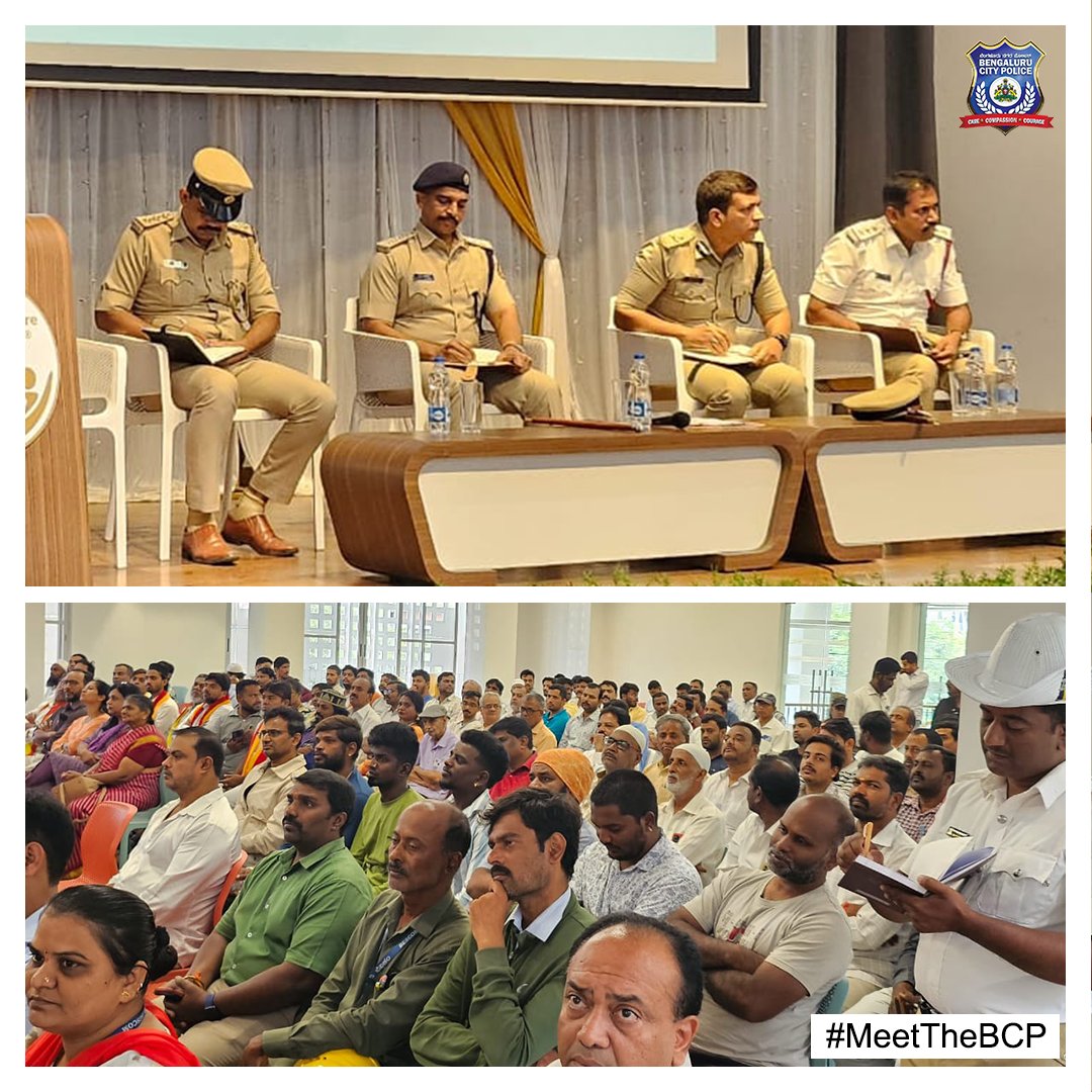 ADDL. CP EAST (@addlcpeast) on Twitter photo Today, attended the Masika Janasamparka Divasa event in the <a href="/PiGovindpura/">Govindapura PS ಗೋವಿಂದಪುರ ಪೊಲೀಸ್ ಠಾಣೆ</a> police station limits. There was a significant engagement, with valuable feedback and suggestions from the attendees. Looking forward to see the similar enthusiastic turnouts in the future.
#MeetTheBCP Today, attended the Masika Janasamparka Divasa event in the <a href="/PiGovindpura/">Govindapura PS ಗೋವಿಂದಪುರ ಪೊಲೀಸ್ ಠಾಣೆ</a> police station limits. There was a significant engagement, with valuable feedback and suggestions from the attendees. Looking forward to see the similar enthusiastic turnouts in the future.
#MeetTheBCP