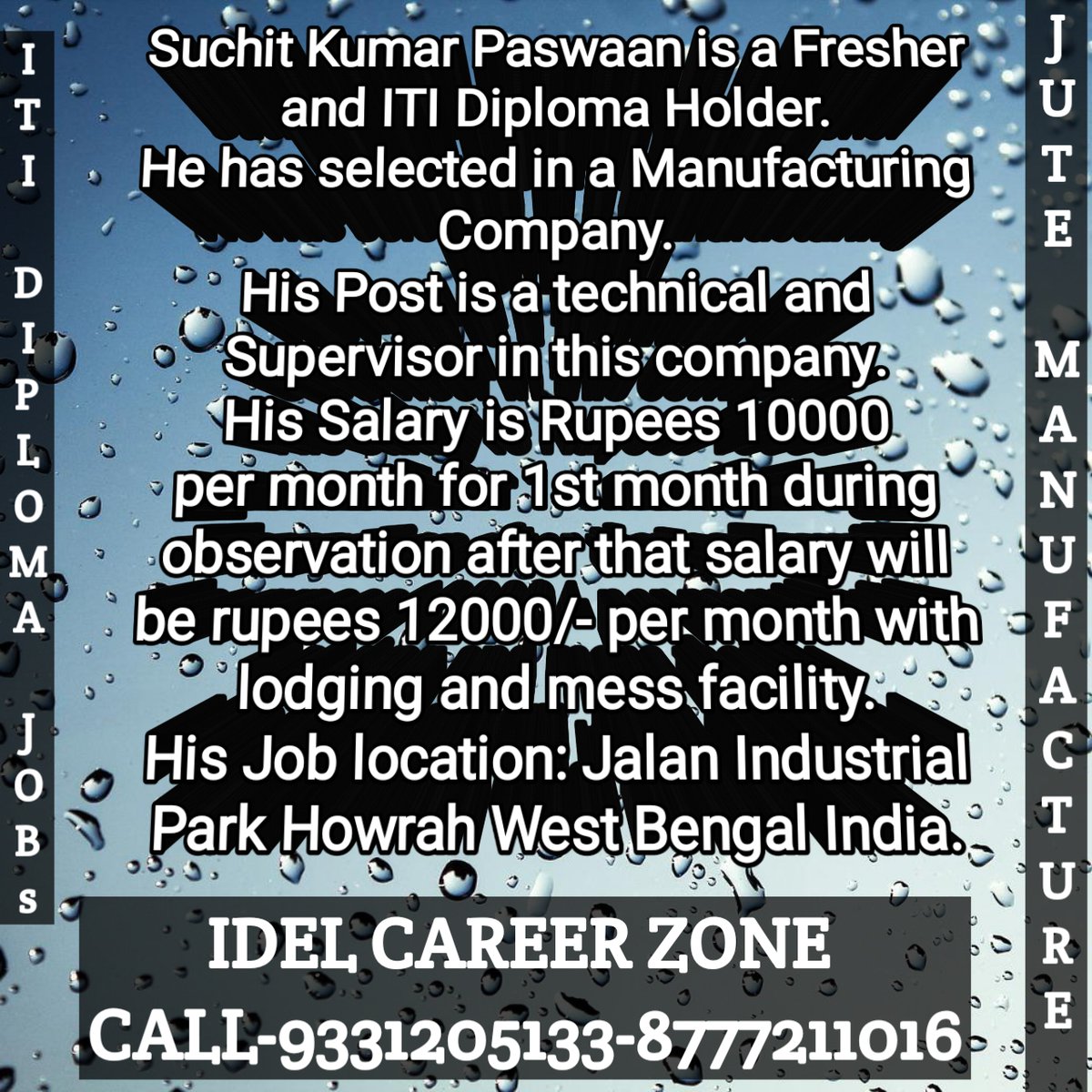 irshadisc's tweet image. Factory Job || Water Treatment Plant || Supervisor Job || SME Industry || ITI Job || Diploma Job || Howrah || West Bengal
youtu.be/s_m1qcjSNUQ?si…
#FactoryJob, #WaterTreatmentPlant, #SupervisorJob, #SMEIndustry, #ITIJob, #DiplomaJob, #Howrah, #কারখানারচাকরি, #পানিশোধনাগার,