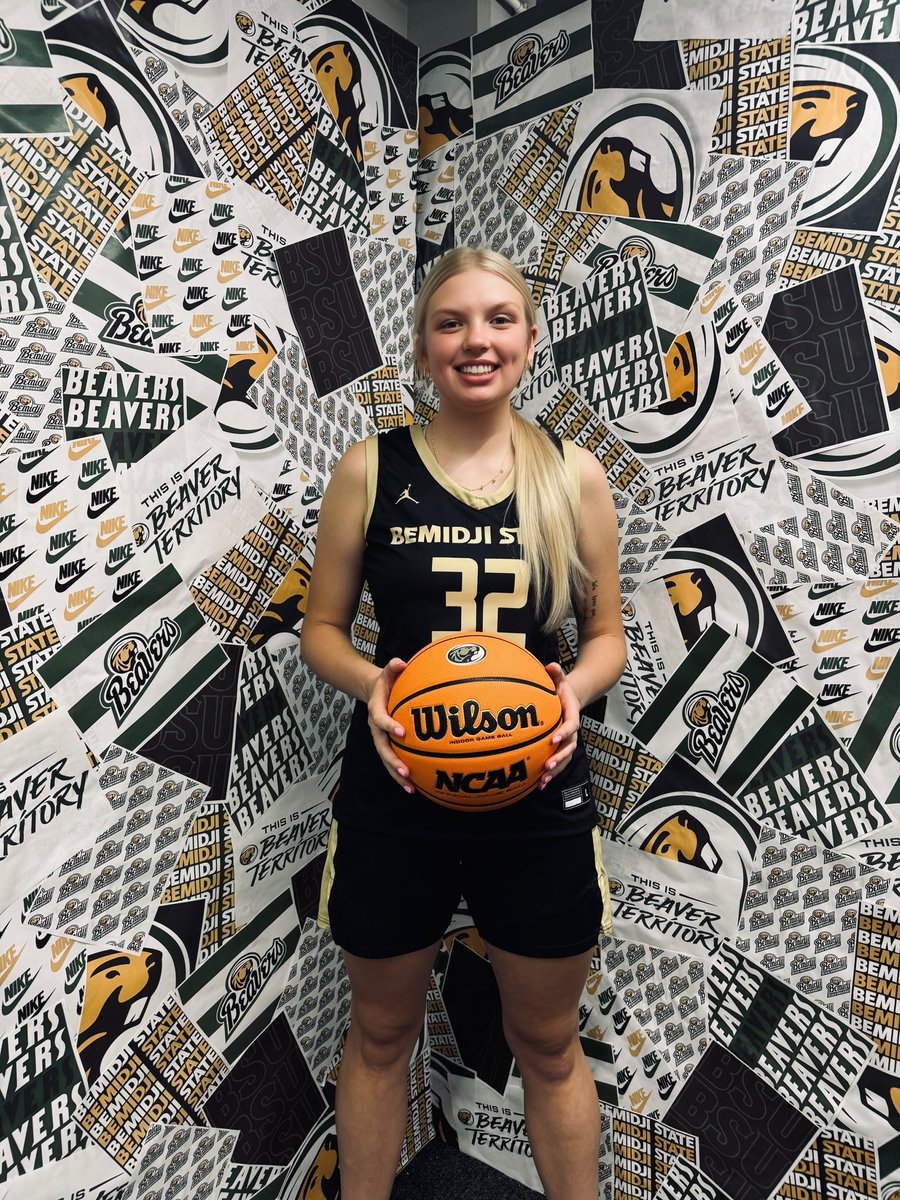 I’m excited to announce my commitment to play basketball and further my academic career at Bemidji State University! Thank you to my family, friends and coaches that have supported me along the way! Go Beavers! 💚🤍
