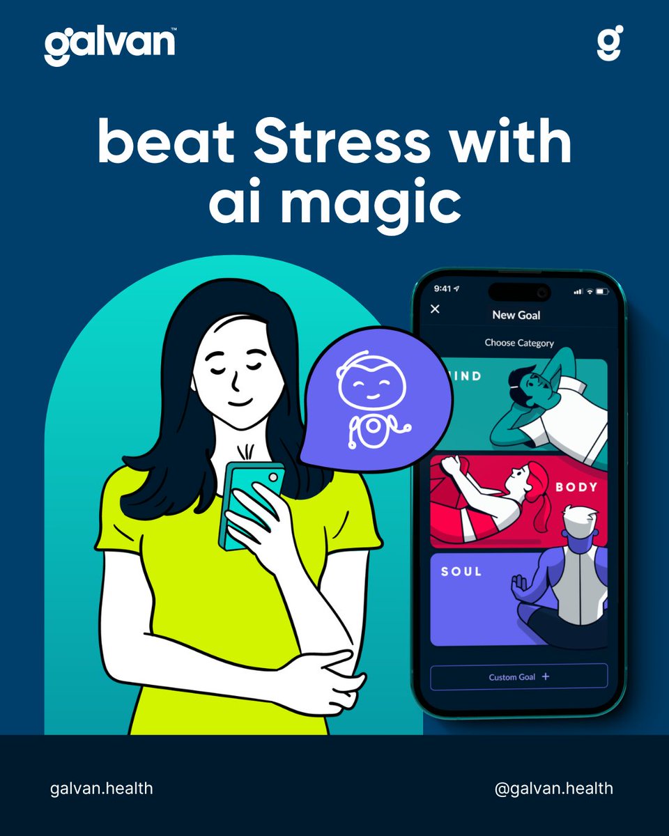 galvanhealth's tweet photo. Unlock #Wellness secrets with AI voice assessments—track #Mood, #Energy, and #StressLevels like never before. Your personal wellness coach in your pocket! Ready to discover #HealthInsights using just your voice? 📲 https://t.co/0eo8i39jdi https://t.co/6AavYTF6dv