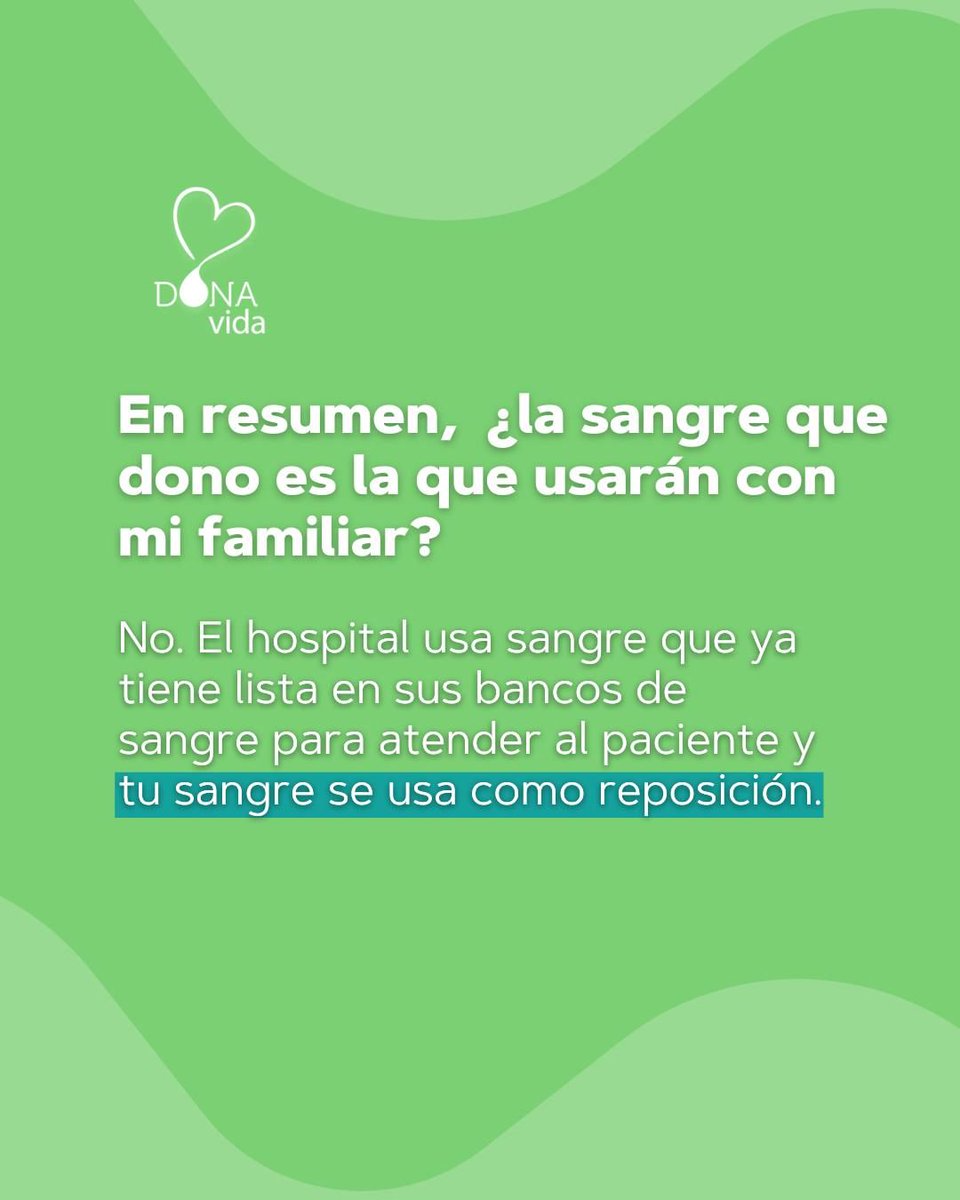 ¿Sabías que la sangre que donas no siempre será para tu familiar? 🤨 La razón detrás de esto puede sorprenderte.

¡Desliza y descúbrelo! 🙌

Visítanos en:

📍 Vía España Frente a la Casa Matriz de la Caja de Ahorros

📍 Santiago de Veraguas, edificio ANCEC, segundo piso.