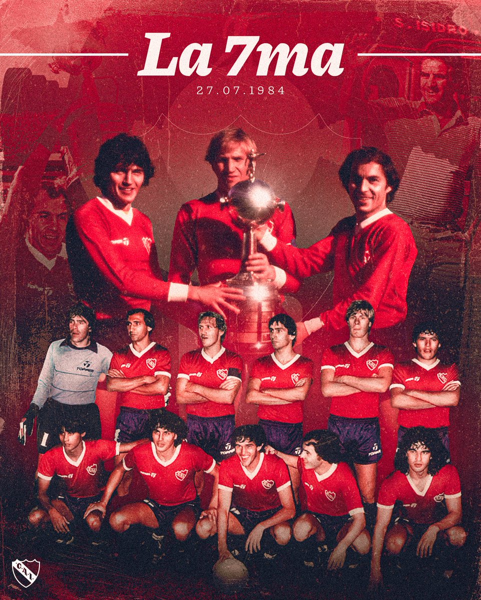 Independiente's tweet photo. Un día como hoy, en 1984.

La que nadie más tiene 🏆

#TodoRojo 🔴 https://t.co/eBT3gO3uFV