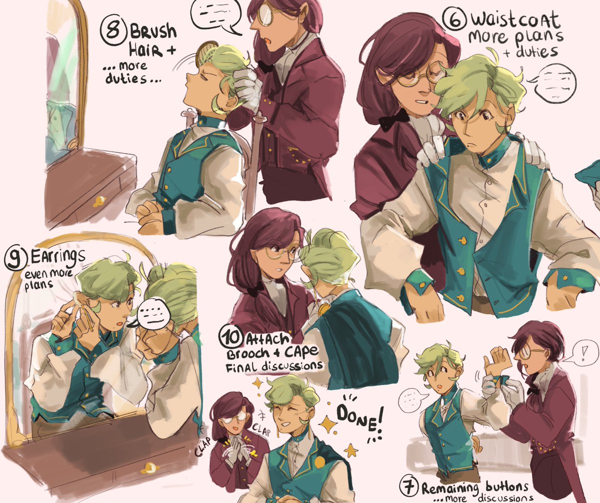 [oc] The Prince morning routine 👑