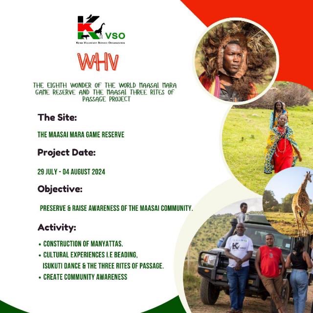 Exciting news!We’re heading to the breathtaking Eighth wonder of the World Maasai Mara Game Reserve where we shall experience the Maasai three rites of passage .Follow along for stunning wildlife ,conservation insights and more!
#KvsoWildlifeConservation
#KvsoHeritageAndCulture