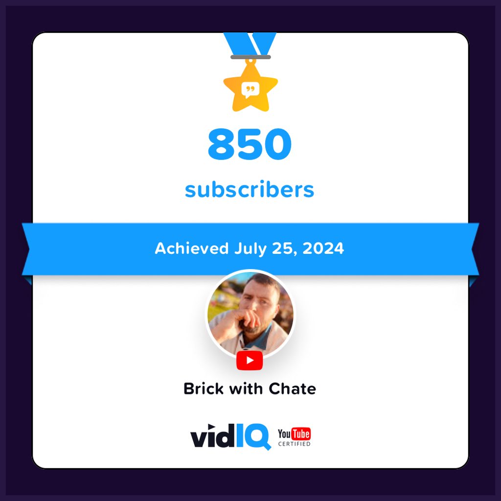 I can’t believe how well the channel has grown this year I’m 150 off my first 1k on YouTube #legofan #ContentCreation #youtube #lego #nearly1ksubs