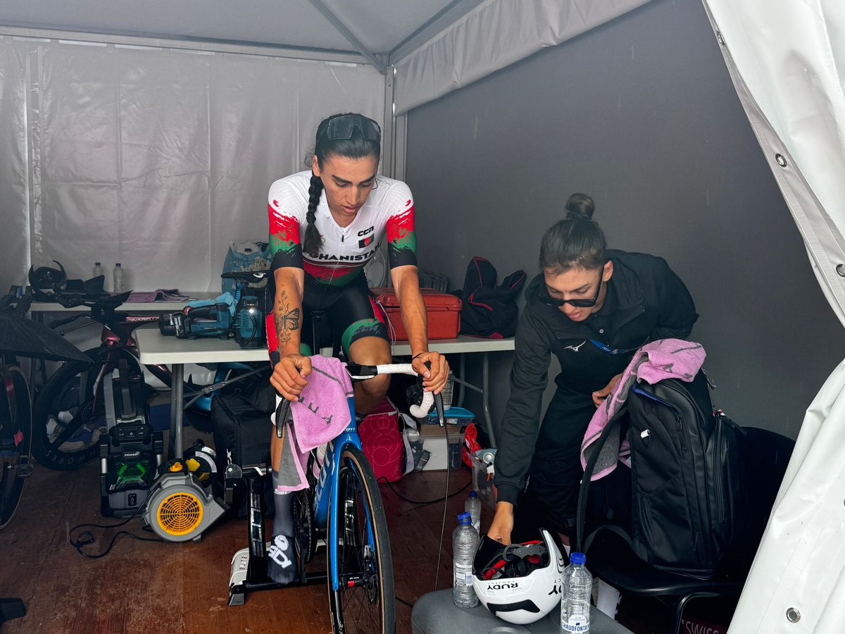 Afghanistan Cycling Federation tweet media