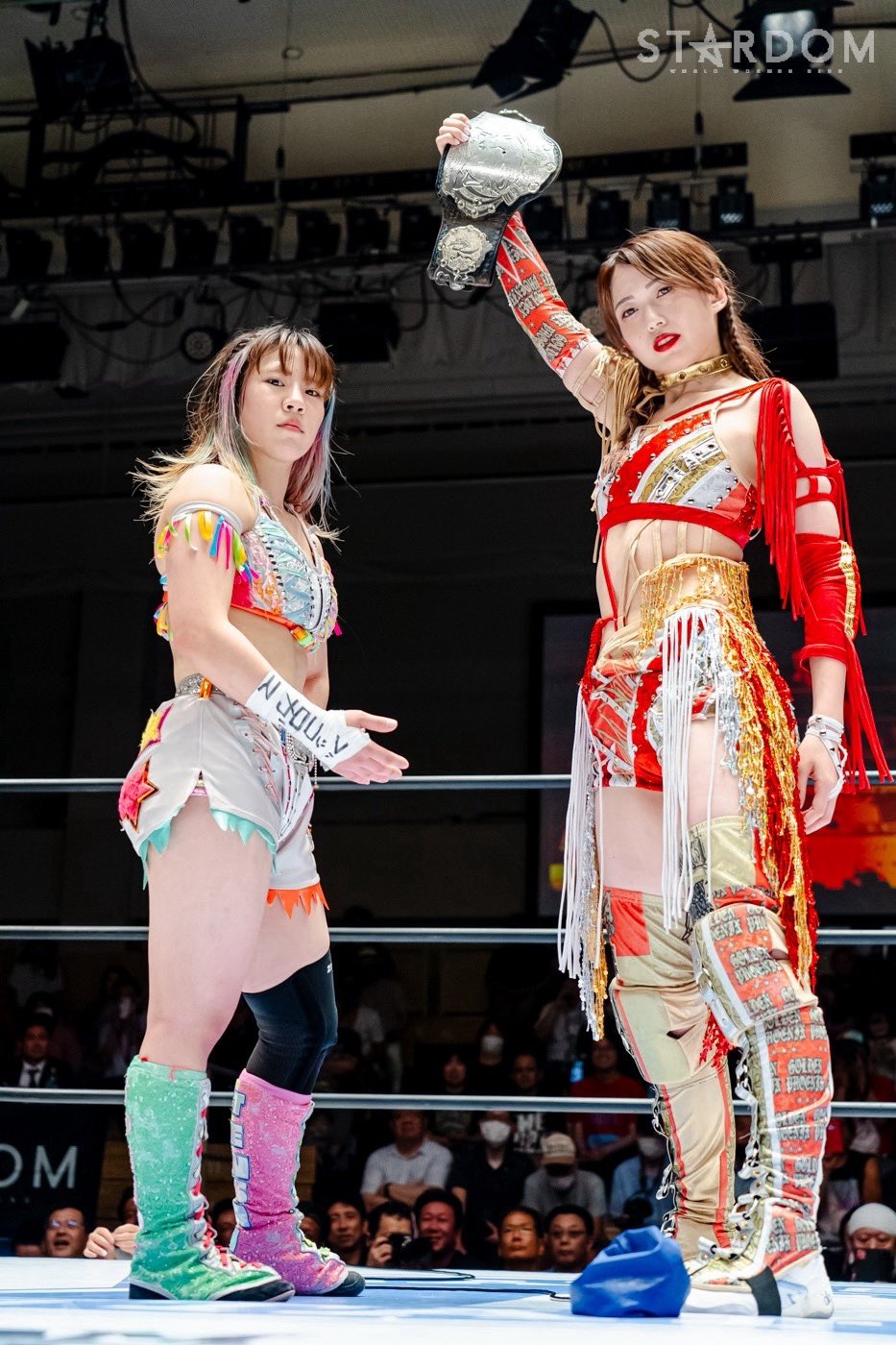 H.A.T.E スターダム 上谷沙弥 ジップパーカー XXL