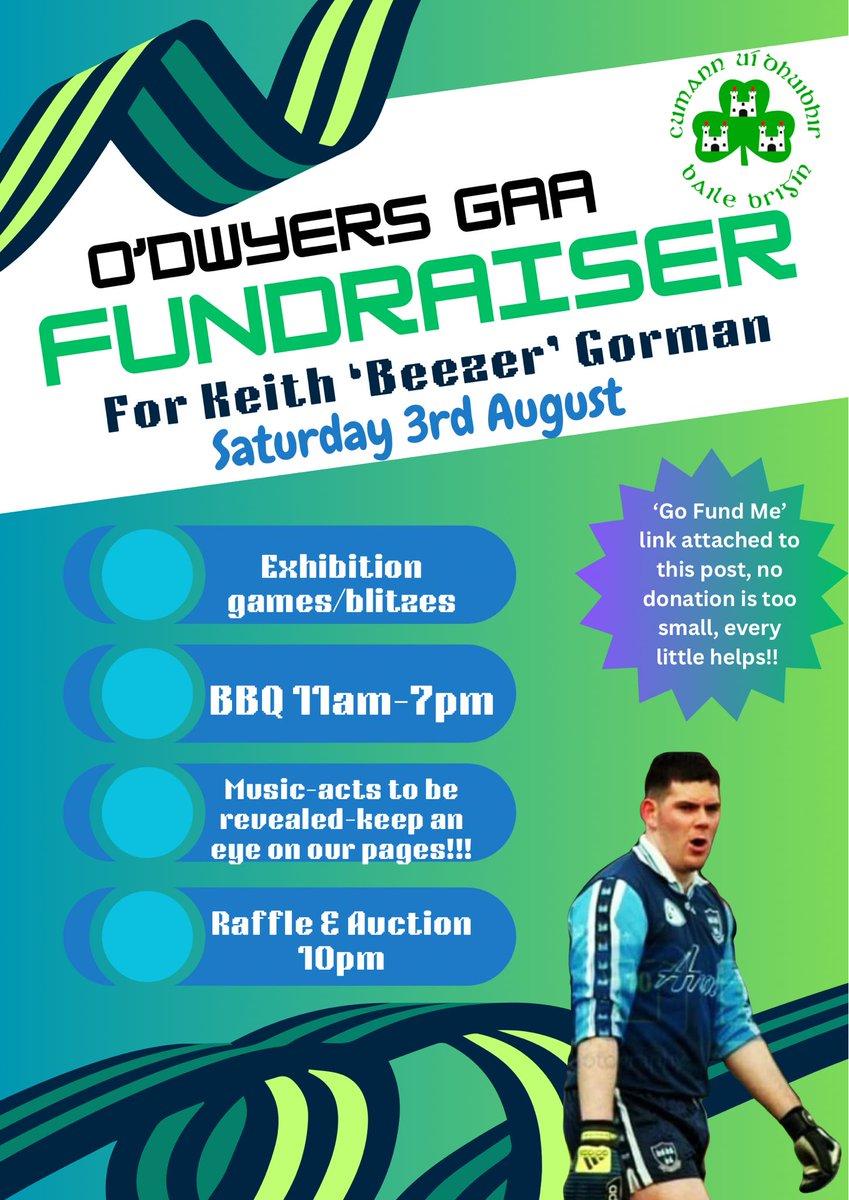 Manner_14's tweet photo. Promises to be a fantastic day in support of a club legend Keith Gorman.
Please find the GoFundMe link below 🙏🏻💚🤍

https://t.co/EdK4RS62RM

@odwyersgaa @MOW_GFC @NewtownBlues @DubGAAOfficial @louthgaa https://t.co/PPcbXdNwS3