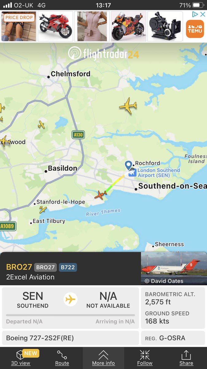 rishiisabell's tweet photo. 2excel chemtrail plane just taken off from
Southend - wonder who’s skies they are going to spray today #chemtrails #GeoEngineering #JetClouds #WeatherModification https://t.co/TwNPk0jXNO