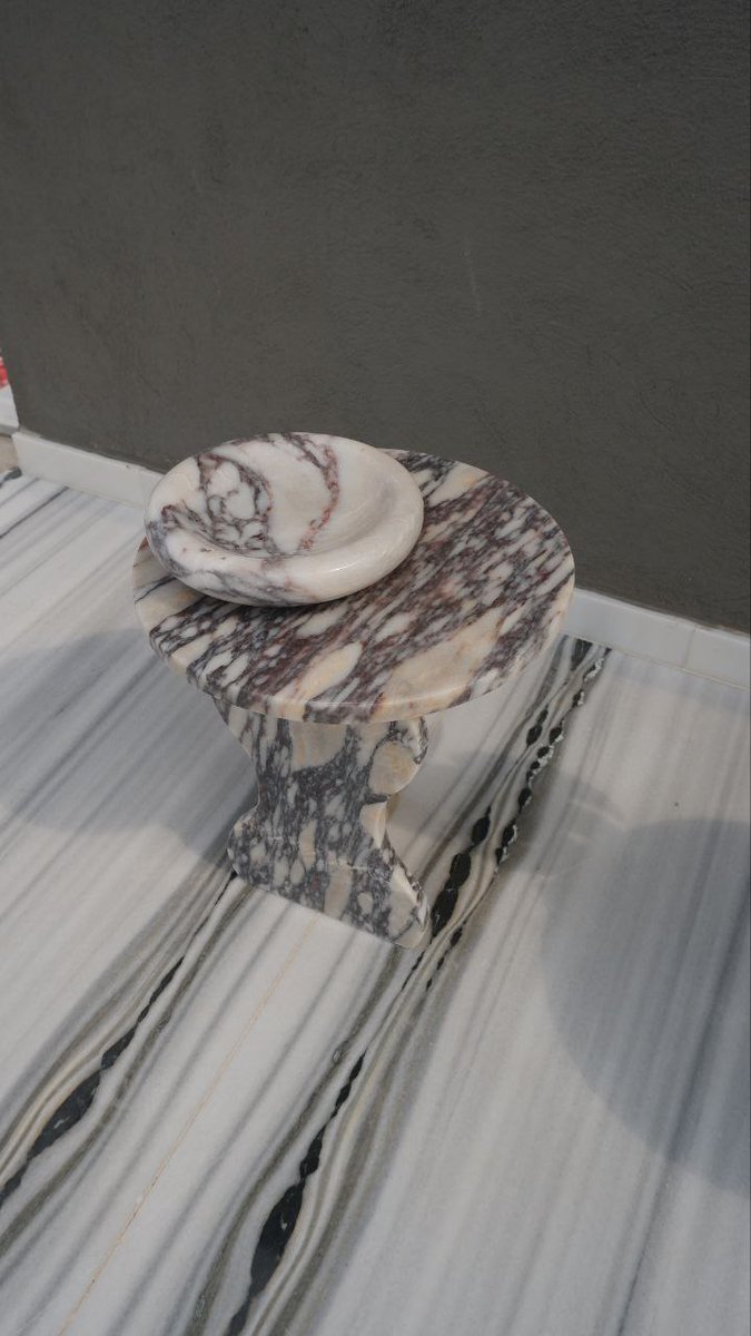 Adomarmarble's tweet photo. Serinin 6. Gününü

Ölçüler:
1. Sehpa: Çap 45 cm, Yükseklik 42 cm
2. Sehpa: ��ap 40 cm, Yükseklik 45 cm

Özellikler:
- 3 parça demonte kurulumu kolay
- Doğal Afyon Violet mermerinden üretilmiştir
- Her biri özenle işlenmiş ve dayanıklı yapıdadır
- İstediğiniz ölçülerde üretim https://t.co/vMbbW3KR2l