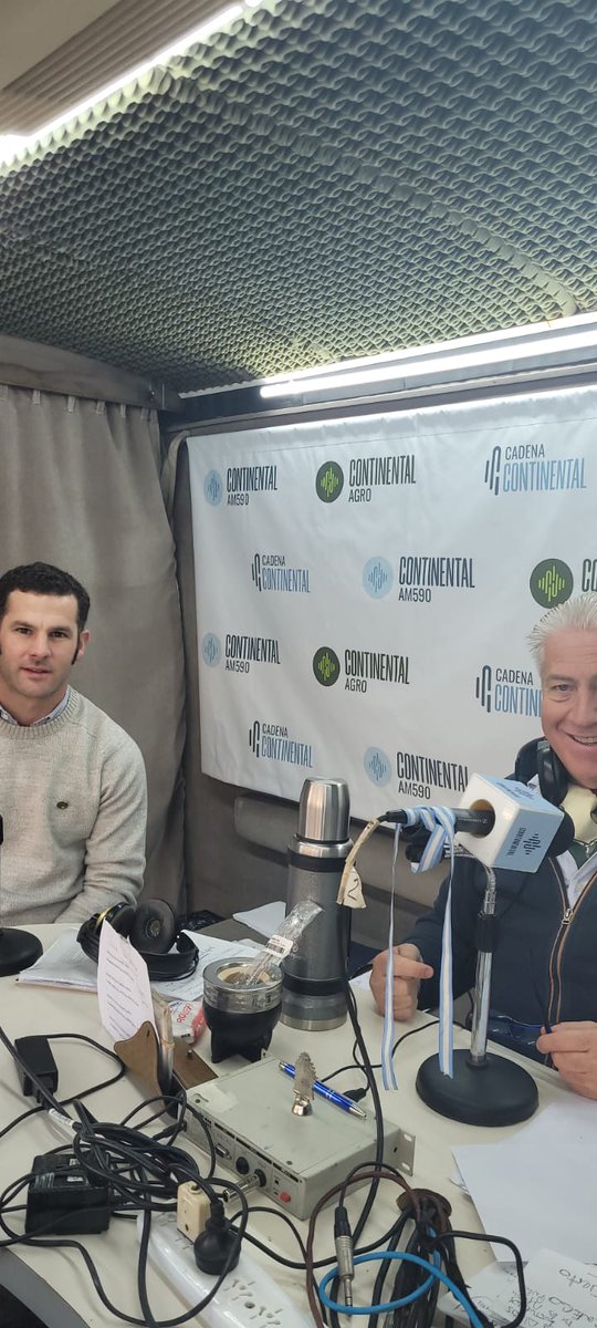 #Prensa

🎙Entrevista al actual Presidente de #CARBAP <a href="/kovavete/">Ignacio 🇺🇦⭐️⭐️⭐️</a> en <a href="/Continental590/">Radio Continental AM 590</a> 

#SomosCARBAP #SomosCampo #Campo