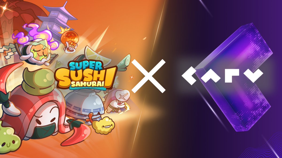 SSS_HQ's tweet image. 🔥 PARTNERSHIP ANNOUNCEMENT 🔥

Super Sushi Samurai  x CARV

🔉Samurais! We are excited to announce a huge partnership with @carv_official !

About CARV

CARV is building the largest modular data Layer for gaming, AI, and ∞, elevating and sharing data value to industry as well…