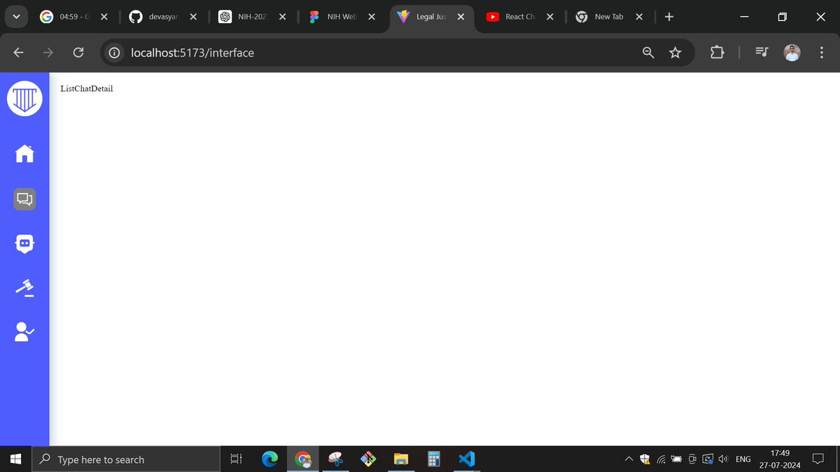 RajguruDevasya's tweet image. 🚀 Day 122 of #200DaysOfCode:

Today, I&apos;m developing the interface page for my project. It includes a list, chat, and detail section. Making good progress step by step! Excited to see it coming together. 🖥️💬📋

#WebDevelopment #ChatApp #100DaysOfCode #InterfaceDesign #Progress