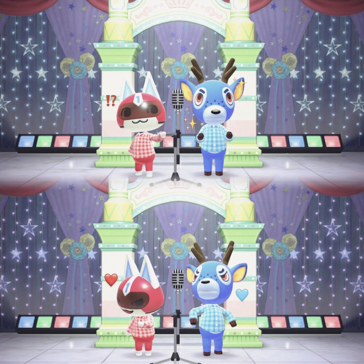 negitorohakase's tweet photo. うちの島のハキハキコンビかわいい⭐️ https://t.co/VcgHyj2PnQ