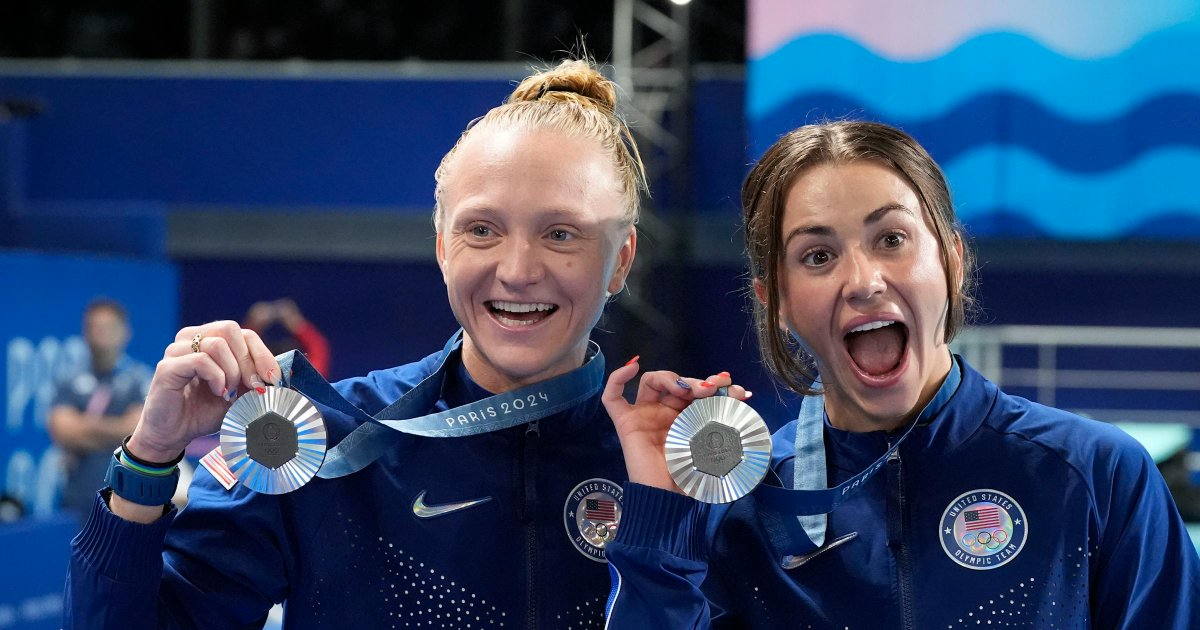 GopherNation's tweet image. Former Gophers diver Sarah Bacon wins silver medal at Paris Olympics in synchronized springboard event startribune.com/2024-paris-oly…