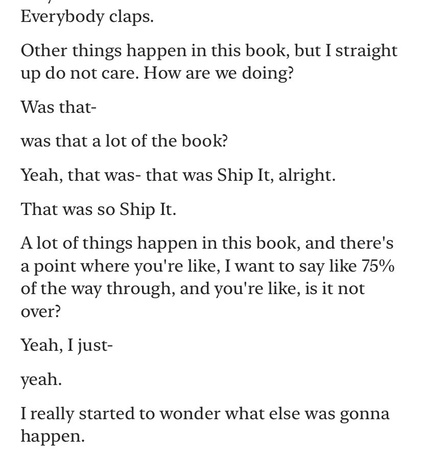 SueCelebration's tweet photo. In our second book club, harry and jj (@rumio_k) tackle the everything-happens-so-muchness of former Riverdale writer Britta Lundin’s Ship It, based on real-ish fandrama from another CW legend, Supernatural. 

iTunes: https://t.co/QjSLMwPMi6
Spotify: https://t.co/TCXob1JaAZ https://t.co/UbtCIYqB50