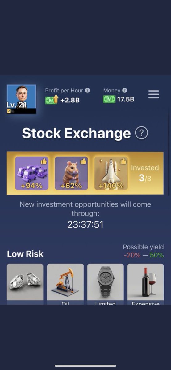 airdropp_king's tweet photo. Musk Empire Daily Combo
Stock Exchange 💵
•Electric Vehicle 🚗
•Hamster 🐹
•Space Companies 🚀
Riddle of the Day 🧮
•Answer: launchpad
Rebus of the Day 🧮
•Answer: cryptocurrency
✅join: https://t.co/PQIKXLZjzf
#MuskEmpire #notcoin #tagcoin #binance #catizen #money https://t.co/GagCqOb8NV