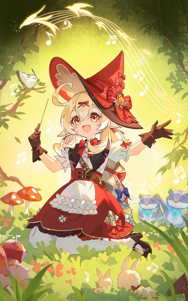 TrarosRHea's tweet image. 🥳お誕生日おめでとう！

#GenshinImpact #Klee
#原神 #クレー