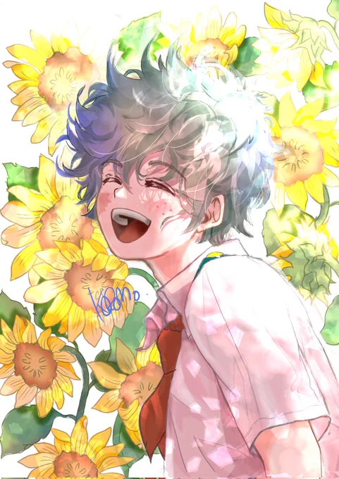 太陽の子  #ヒロアカ #緑谷出久 #MHA #izukumidoriya 