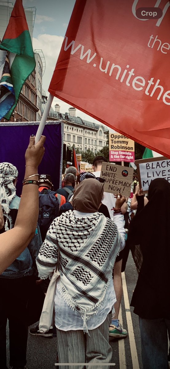 DrSyedMustafaA1's tweet photo. Once again we rally. This time against overt/right-wing/unrefined #WhiteSupremacy in the U.K. #RacialState. https://t.co/hI238BYU5P