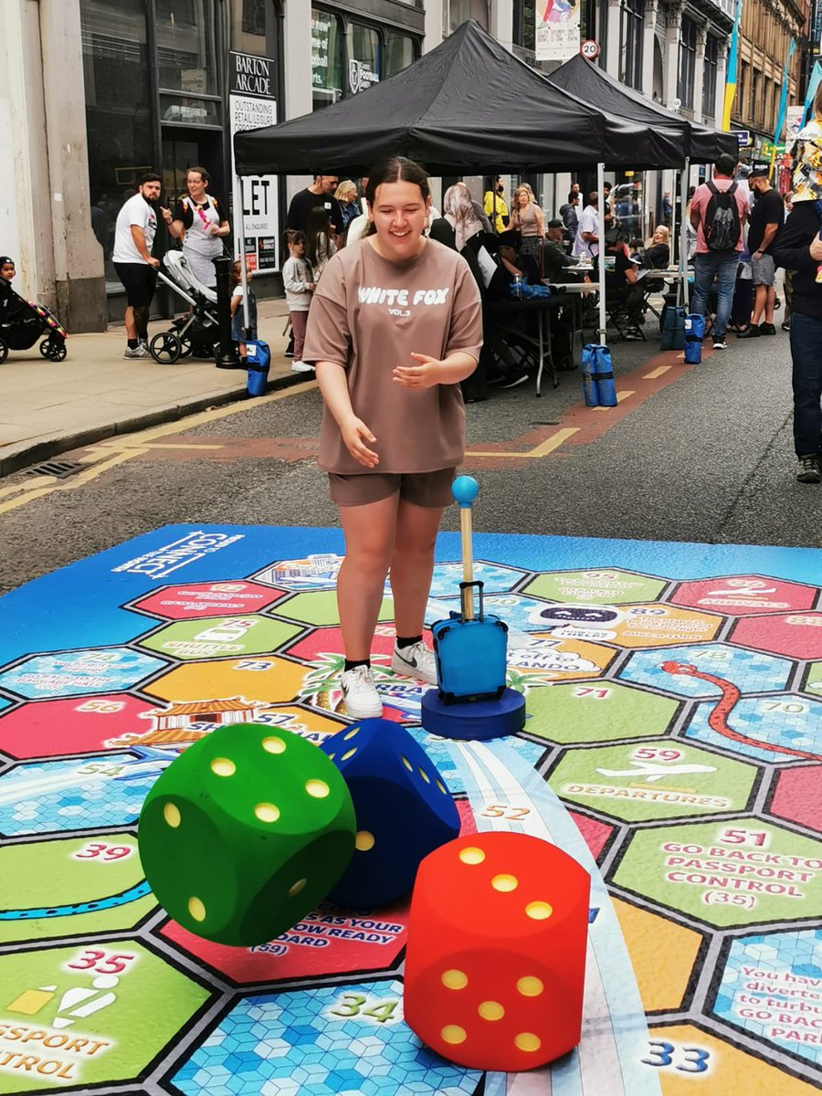 ManCityCouncil's tweet photo. It’s all going on in town today! Manchester Day continues until 6pm 😍

#ManchesterDay https://t.co/zBBJl48MdT