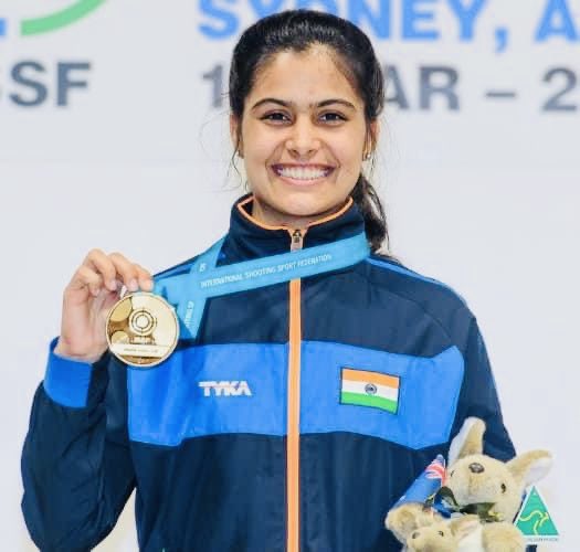 Sunil25483363's tweet photo. भारत की पहली निशानेबाज से जिसने Paris2024 फाइनल के लिए क्वालीफाई किया🙏🏼
मनु भाकर 🇮🇳❤️ जी को बधाई हो 🧡🇮🇳🇮🇳
@realmanubhakar
#Olympic2024
#Paris2024
#gold
#shooting
#congratulationschallenge
#ManuBhaker
#INDvsSL
#ParisOlympics2024
#TeamIndia https://t.co/p7ti6qrYLL