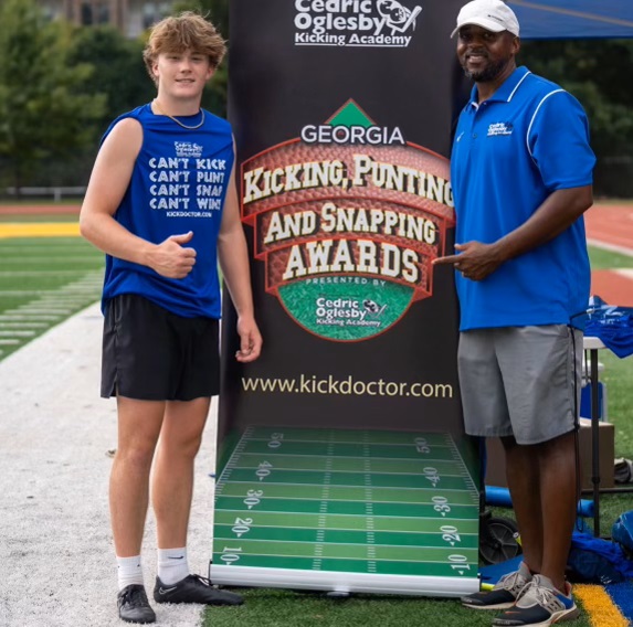 MikeEwingRSA's tweet photo. Congratulations to 2025 #RSAfootball PK @abel_florence_8 for winning Kickoff &amp; Field Goal Competitions @coglesbykicking Camp. Good from 50 yds &amp; 63 4.0 kickoff.
4.0 GPA
https://t.co/5iNVSfExs7 @RecruitingStud1 @bkennedyrsa @CEwing_RSA @BRudisill_RSA @CoachFelton1 https://t.co/ogyaQ7ZUp1