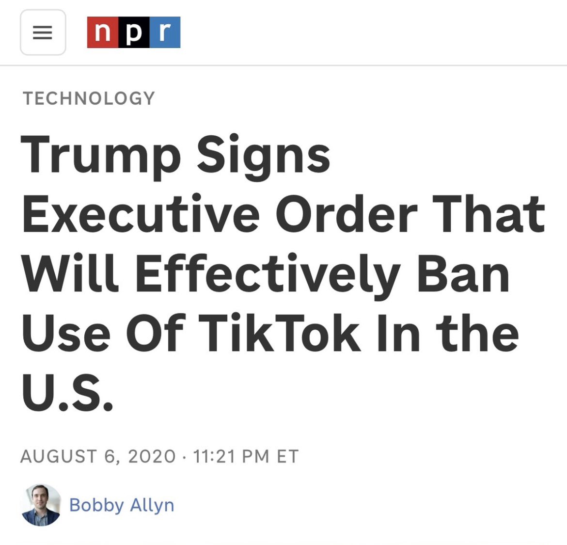 RonFilipkowski's tweet photo. He signed an executive order banning TikTok. It was overturned by a federal judge. He literally tried to destroy what he is now saying he will save. He will say anything to anyone right now to win this election. https://t.co/p5aLseKNq3