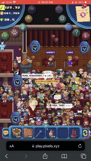 Energy party with YGG LFG
#YGGxPixels #YGGGAPS6 <a href="/YieldGuild/">Yield Guild Games</a> <a href="/pixels_online/">Pixels</a>