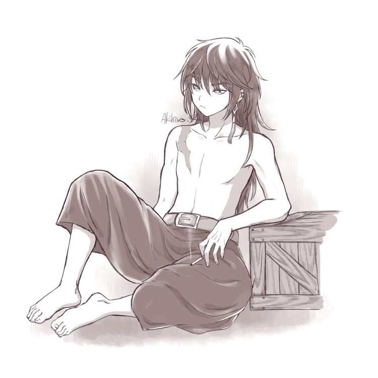 ウィルとウィルとビリー(同一人物)
今月は趣味の絵ぜんぜん描けなかったね
 #今月描いた絵を晒そう 