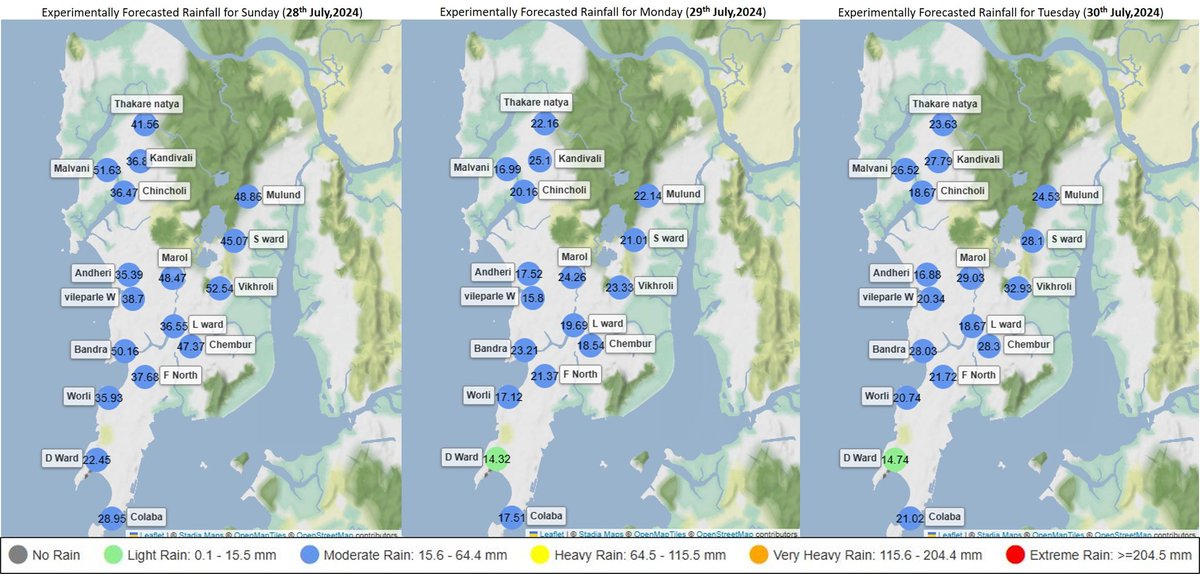 Centre for Climate Studies, IIT Bombay (@climateiitb) on Twitter photo mumbaiflood.in & 📲 MUMBAI FLOOD APP are up and running again after resolving technical glitches🙏🙏🙏
☁️Moderate Rain forecasted by <a href="/ClimateIITB/">Centre for Climate Studies, IIT Bombay</a> experimental models for the next 3 days.
Kindly report waterlogging in your area using the App📲 play.google.com/store/apps/det… mumbaiflood.in & 📲 MUMBAI FLOOD APP are up and running again after resolving technical glitches🙏🙏🙏
☁️Moderate Rain forecasted by <a href="/ClimateIITB/">Centre for Climate Studies, IIT Bombay</a> experimental models for the next 3 days.
Kindly report waterlogging in your area using the App📲 play.google.com/store/apps/det…