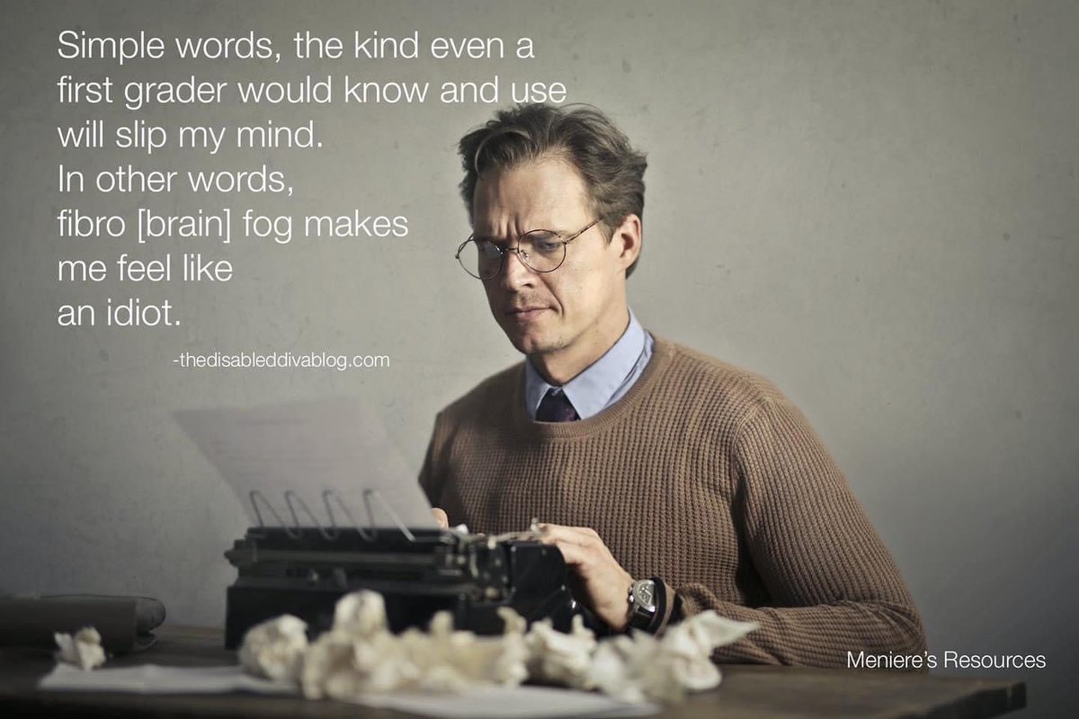 Menieres Resources, Inc. 💫 (@menieresresourc) on Twitter photo Unplugged. This is my favorite way to explain fibro “Brain” fog. One moment my brain is functioning just as it should, then BAM, the power goes out. <a href="/disableddiva/">Marsha T.Peurifoy</a>
buff.ly/3smLbZX Unplugged. This is my favorite way to explain fibro “Brain” fog. One moment my brain is functioning just as it should, then BAM, the power goes out. <a href="/disableddiva/">Marsha T.Peurifoy</a>
buff.ly/3smLbZX