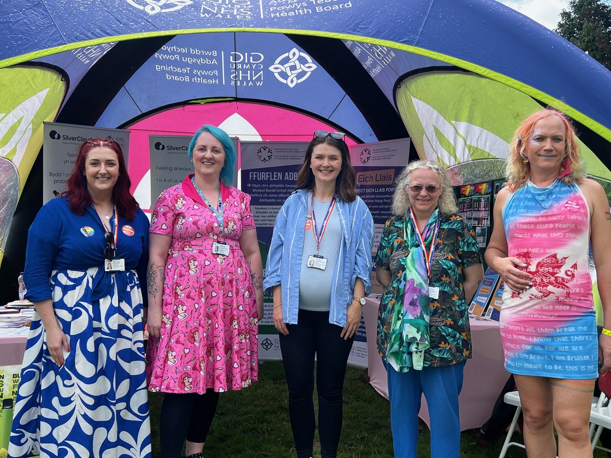 Powys Teaching Health Board (@pthbhealth) on Twitter photo We are very proud to be supporting <a href="/BreconPride/">Brecon Pride</a> today. Come and see us in the field behind the theatre where we are promoting:
ยท Silvercloud Mental Health
ยท Chat Health โ confidential health advice for young
people
ยท Help with quitting smoking
ยท Information on vaccination We are very proud to be supporting <a href="/BreconPride/">Brecon Pride</a> today. Come and see us in the field behind the theatre where we are promoting:
ยท Silvercloud Mental Health
ยท Chat Health โ confidential health advice for young
people
ยท Help with quitting smoking
ยท Information on vaccination