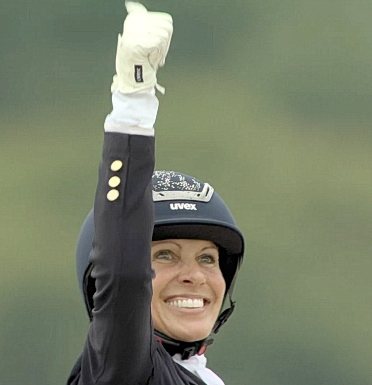 Liz  Halliday was the top-placing American in Paris as Olympic eventing  dressage wrapped up in a special one-day format with all hands on deck.  Two world records were set--find out what they were at nancyjaffer.com