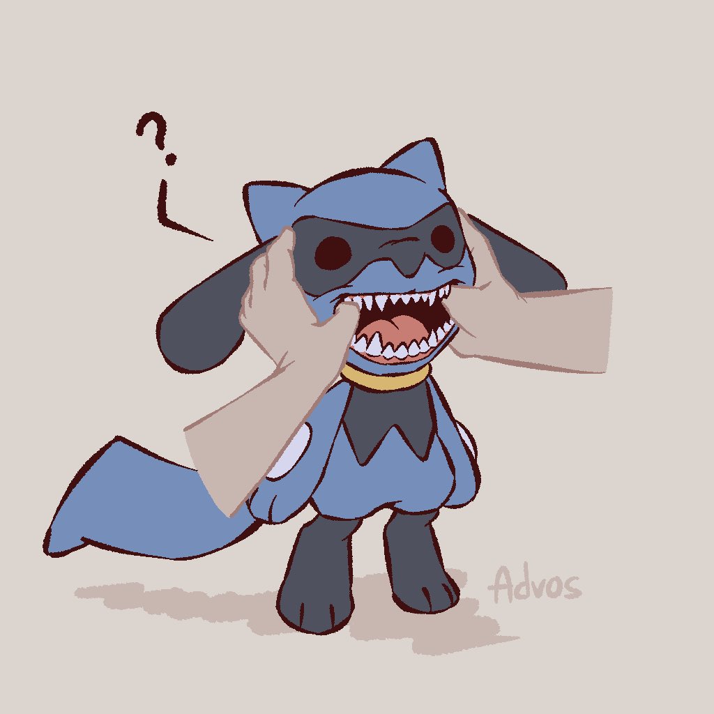 Riolu ate a coin