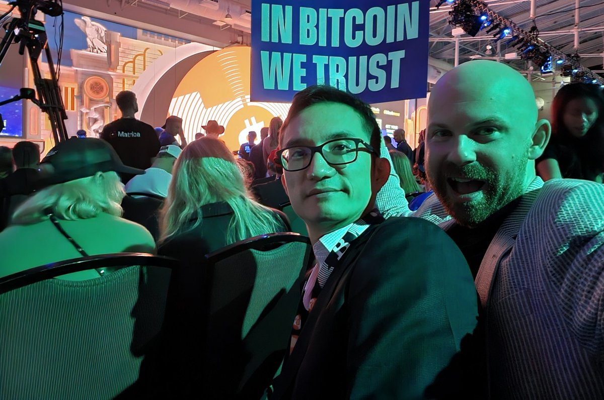 Waiting on Trump
#Bitcoin2024Nashville
