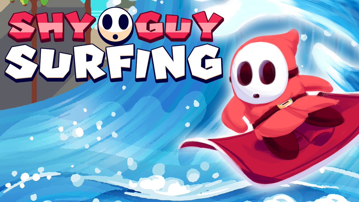 lucaspucasmusic's tweet image. Are you a bad enough dude to surf across the world? Test your skills in SHY GUY SURFING, available now!
Link below👇