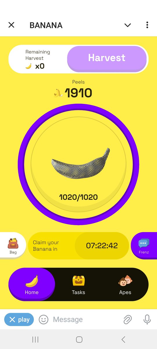 Emmoli1134411's tweet photo. #Hamsterkombat #Hamster #Not #Ton #airdrop #blum #btc #pixeltap #binance #ETH #Airdrob
#NFT #airdrob #airdropsummer #zkEVM #Zko #solana #avax #xrp #Banana
$BANANA
Earn $3000 on Telegram through BANANA mining with zero cost.👇👇👇
https://t.co/OiWQHERRXa https://t.co/tJi0nwlvIF