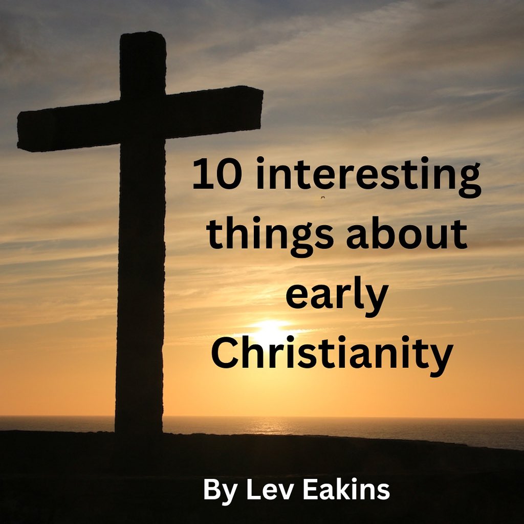 This week for Sacred Space we have Lev Eakins sharing with us 10 interesting things about early Christianity. Come along Sunday evening from 6.45pm for a brew and we start at 7.15pm. Lev will be sharing fascinating insights that he has learnt.