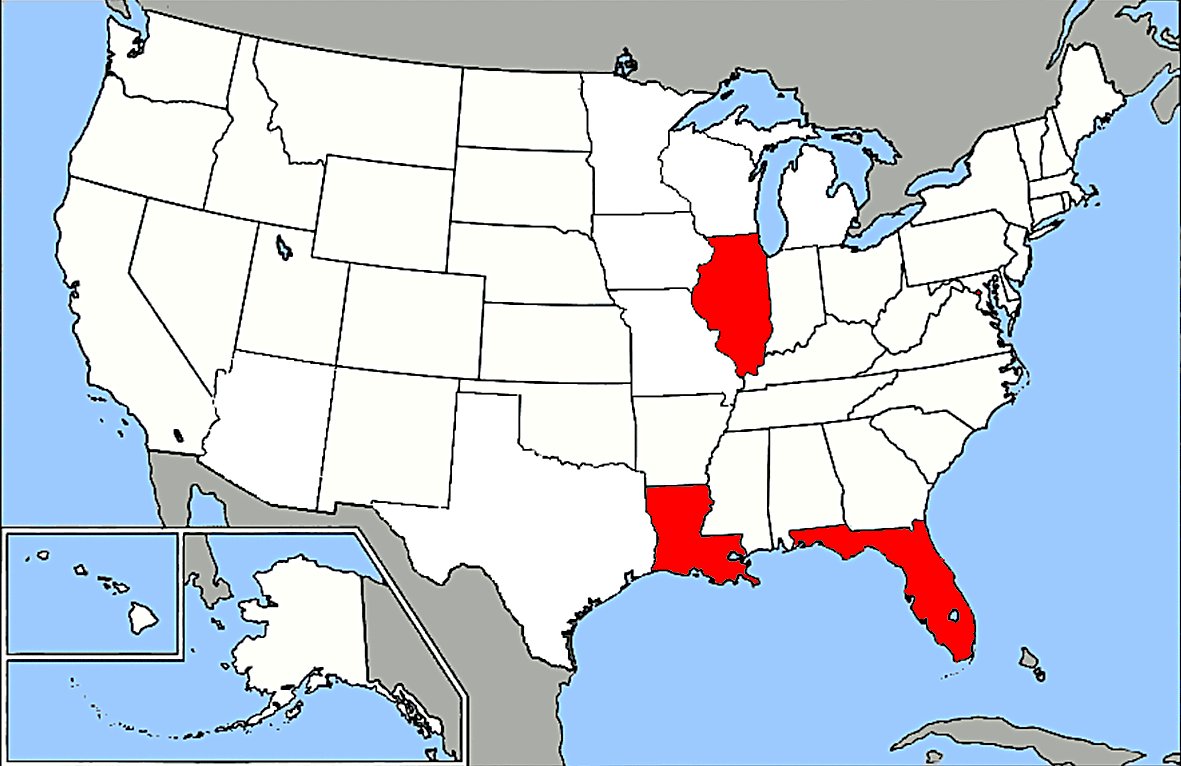 TerribleMaps's tweet image. States with buildings taller than their highest mountain