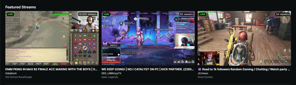 FEATURED STREAM! <a href="/kick/"></a> <a href="/StakeEddie/">Eddie</a> APPRECIATE IT MASSIVELY THANKYOU <3