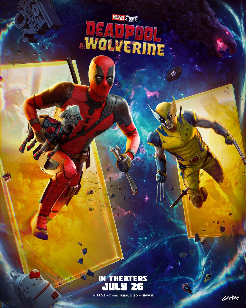 Amé la película! Gracias <a href="/VancityReynolds/">Ryan Reynolds</a> por hacerlo posible. Diseño rápido para celebrar el estreno

El poder de la amistad + Madonna salvaron el día❤️💛

#DeadpoolAndWolverine #Deadpool #Wolverine