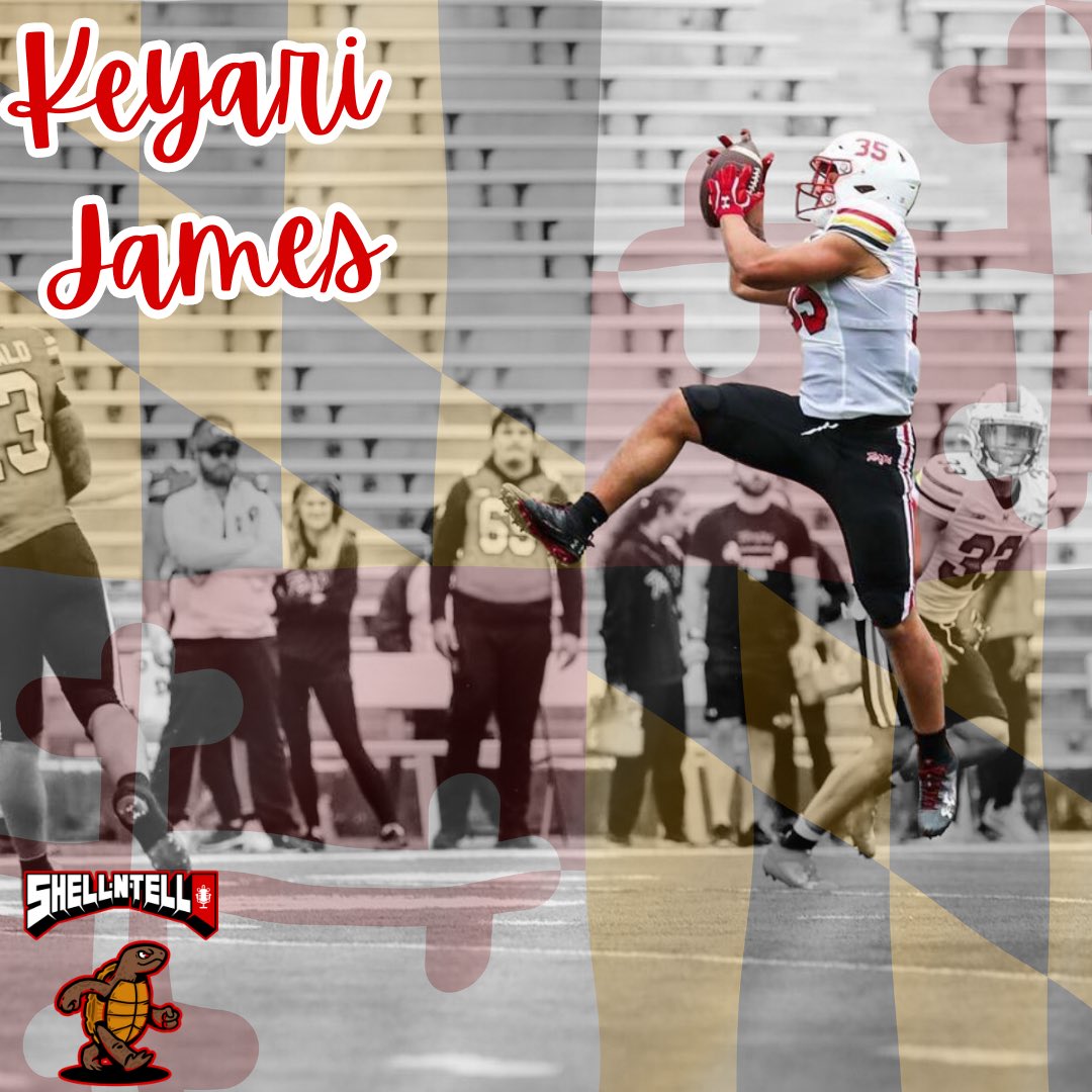 Shell-N-Tell (@shellntellpod) on Twitter photo 35 days till Kickoff vs UCONN
#Terps 35 is Keyari James 6’1” 228 Freshmen LB out of Canada🇨🇦
Before #Maryland
3⭐️ recruit who had disruptive Senior season with 124 Tackles including 16 for a loss 5 being Sacks 1 interception & 4 blocked kicks! #Speed 
#TBIA 🐢🏈🏋️♂️💯 35 days till Kickoff vs UCONN
#Terps 35 is Keyari James 6’1” 228 Freshmen LB out of Canada🇨🇦
Before #Maryland
3⭐️ recruit who had disruptive Senior season with 124 Tackles including 16 for a loss 5 being Sacks 1 interception & 4 blocked kicks! #Speed 
#TBIA 🐢🏈🏋️♂️💯