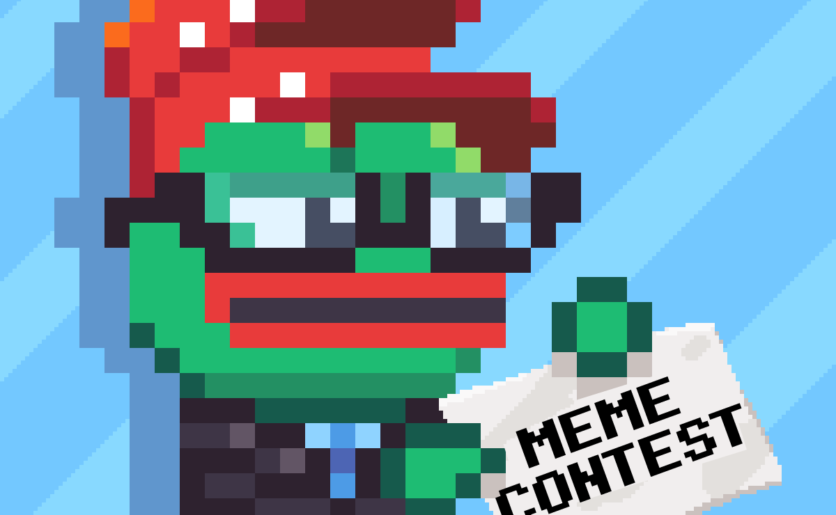 Support #Hmepe for President with your memetic vote! 🐸

✍🏻 Create a funny meme about <a href="/HmepeOfficial/">Hmepe</a> on Roller elections! 

📑 Post it on your page with #roller_election hashtag 
🫂 Tag <a href="/pepe/">pepe</a> and add your RollerCoin profile link

🏆 Rewards 🏆 

1st place - 50 USDT 
2nd-5th