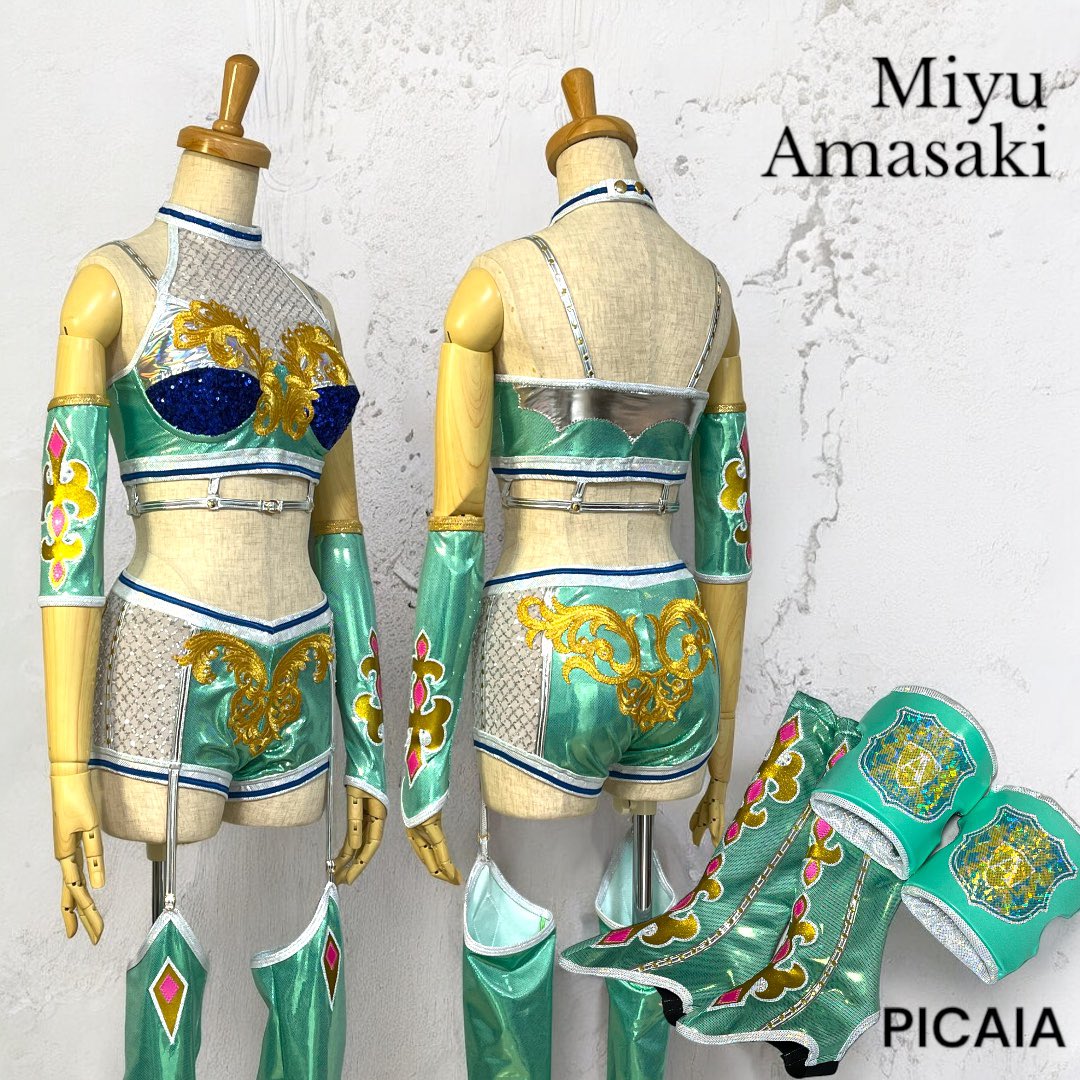 天咲光由選手(スターダム) コスチュームをデザイン、製作いたしました