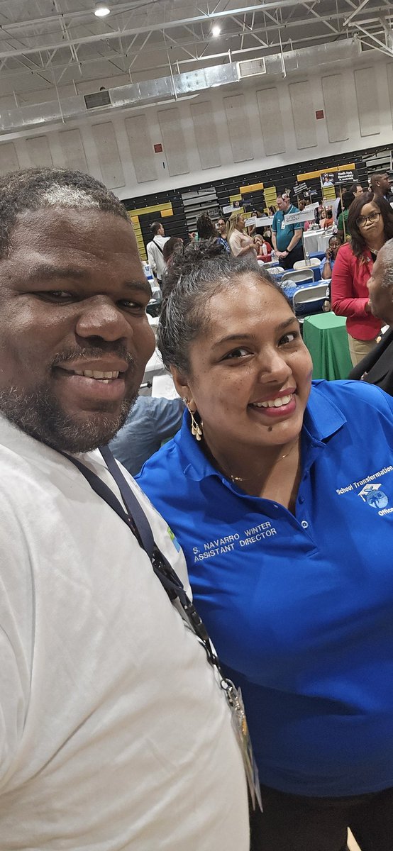 Seen Mrs. Winter at the Recruitment Fair